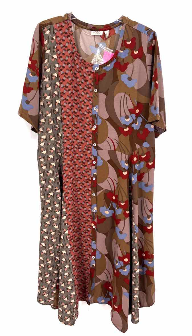 Size L LOGO Multi-Color Dress