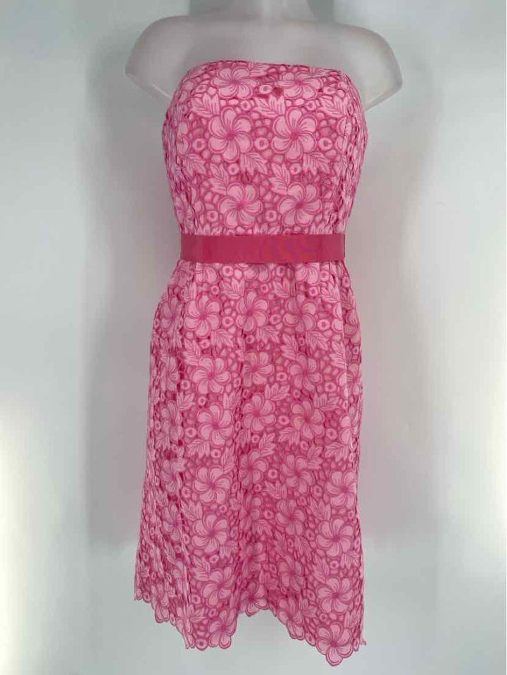Size 4 Lilly Pulitzer PINK PRINT Dress