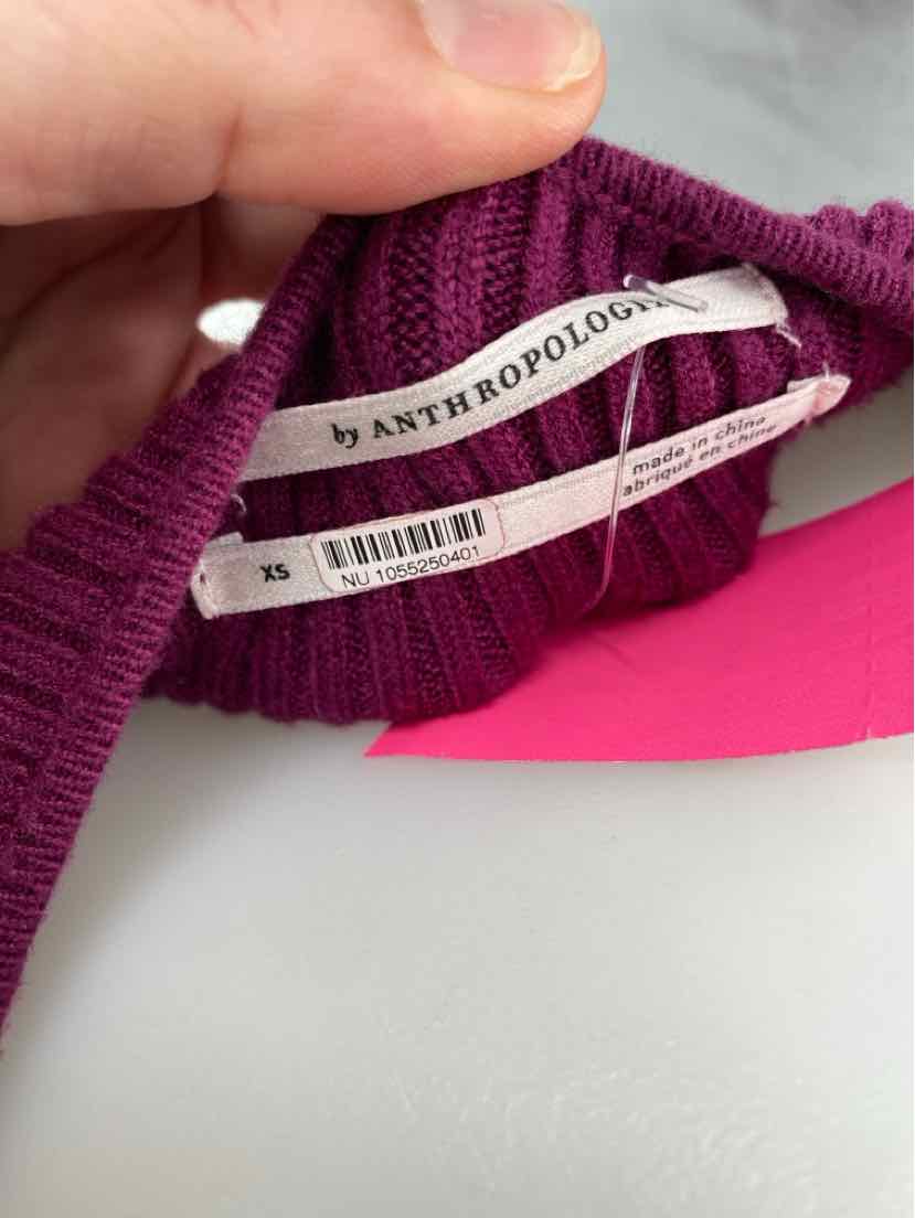 Size XS Anthropologie Purple Sweater