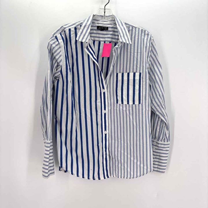 Size 10 J Crew Multi-Color Shirt