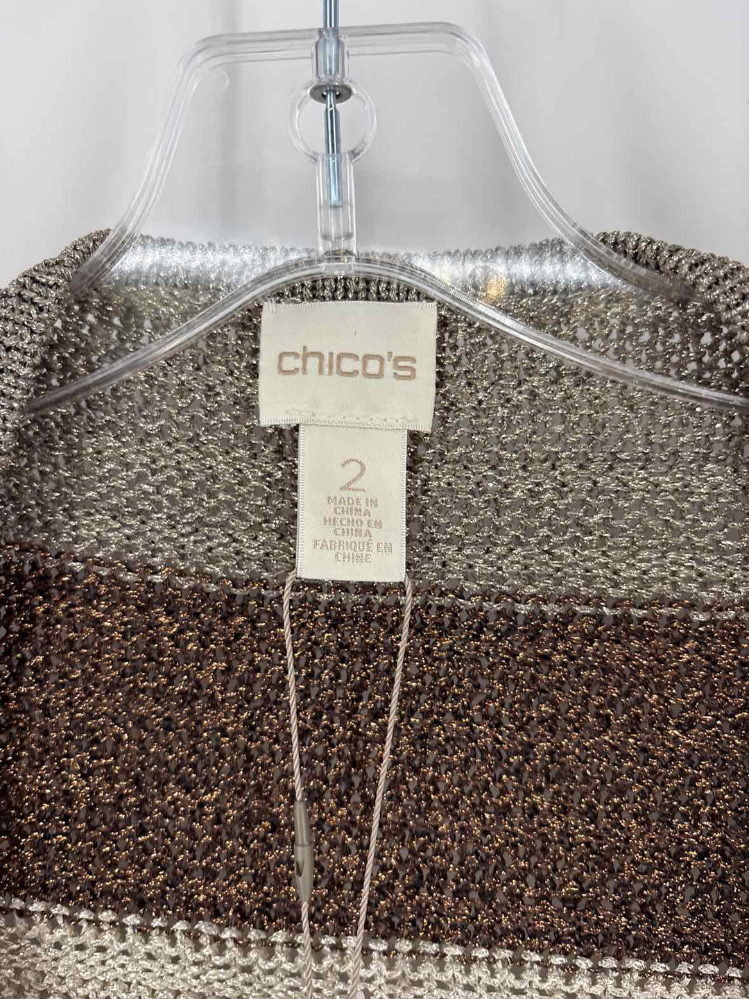 Size L Chico's Multi-Color Sweater