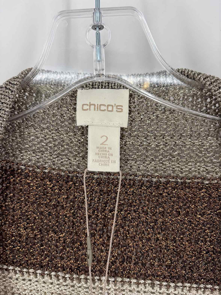 Size L Chico's Multi-Color Sweater