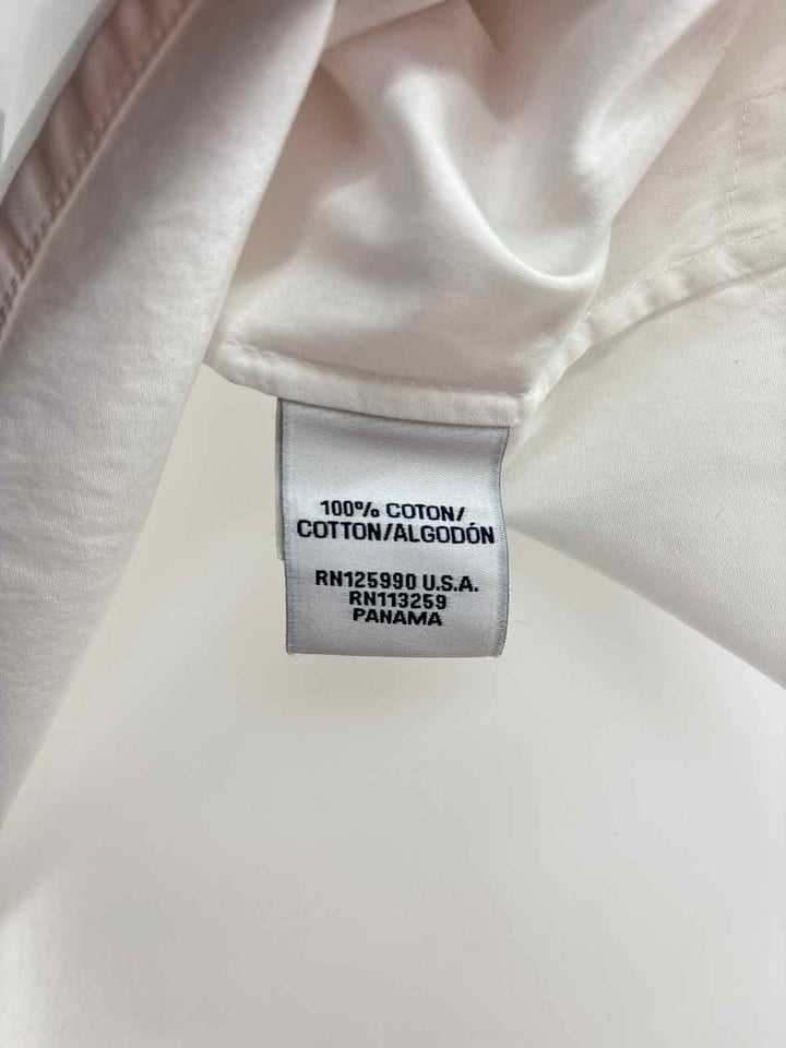 Size 8 FACONNABLE Navy Shirt