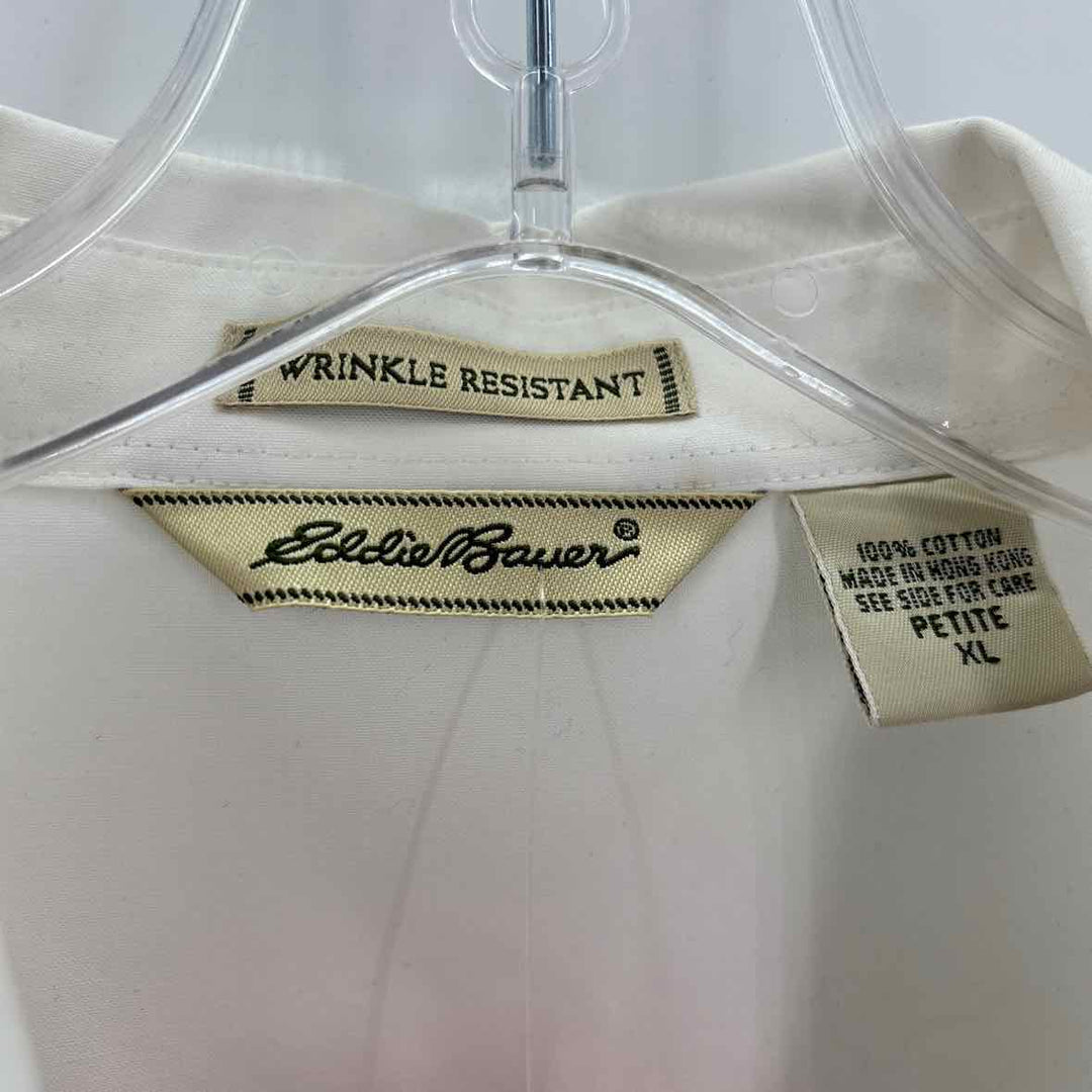Size XL EDDIE BAUER Ivory Shirt