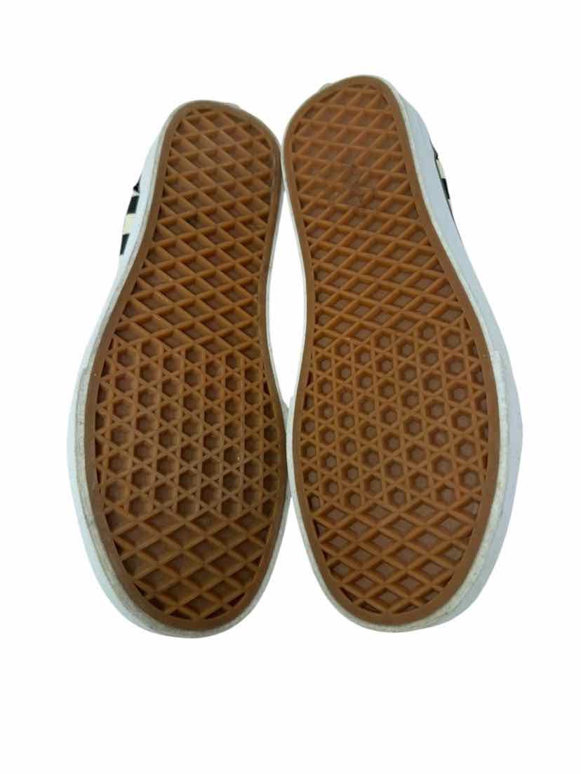Shoe Size 7 Vans Black/White Sneakers