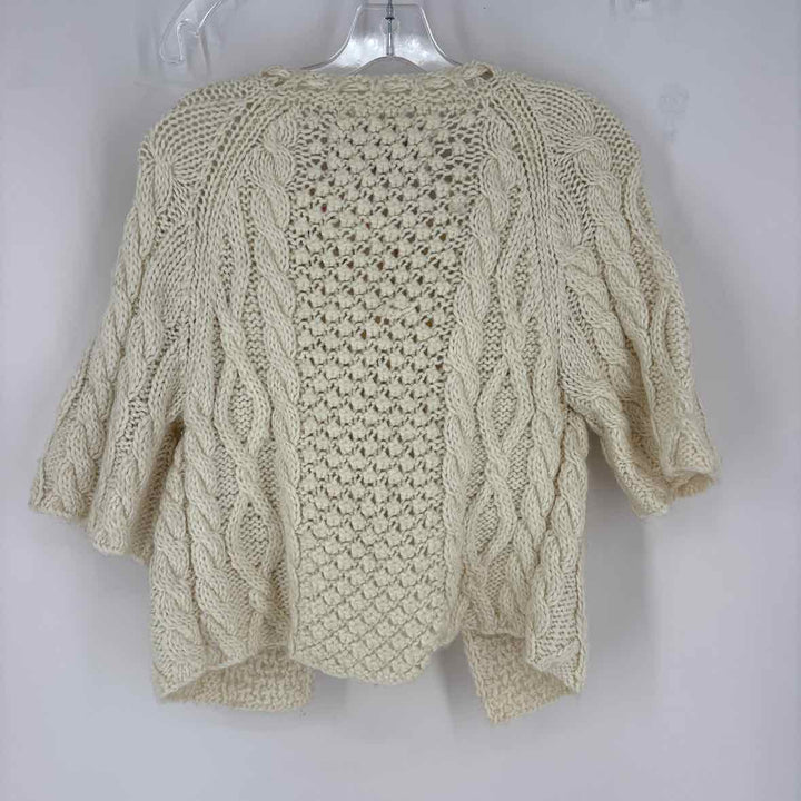 Size L Ivory Knit Cardigan