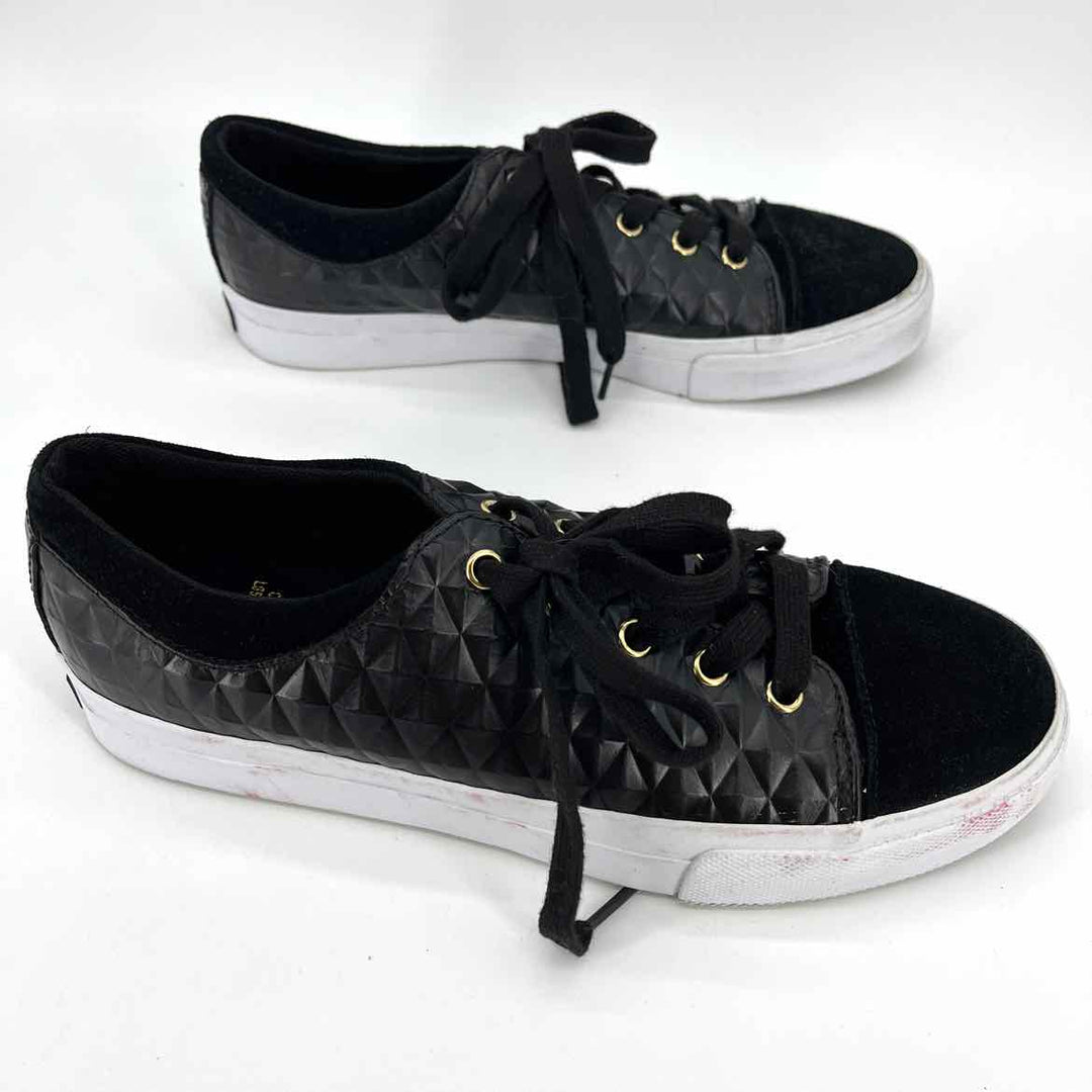 Shoe Size 9 Black Suede Sneakers