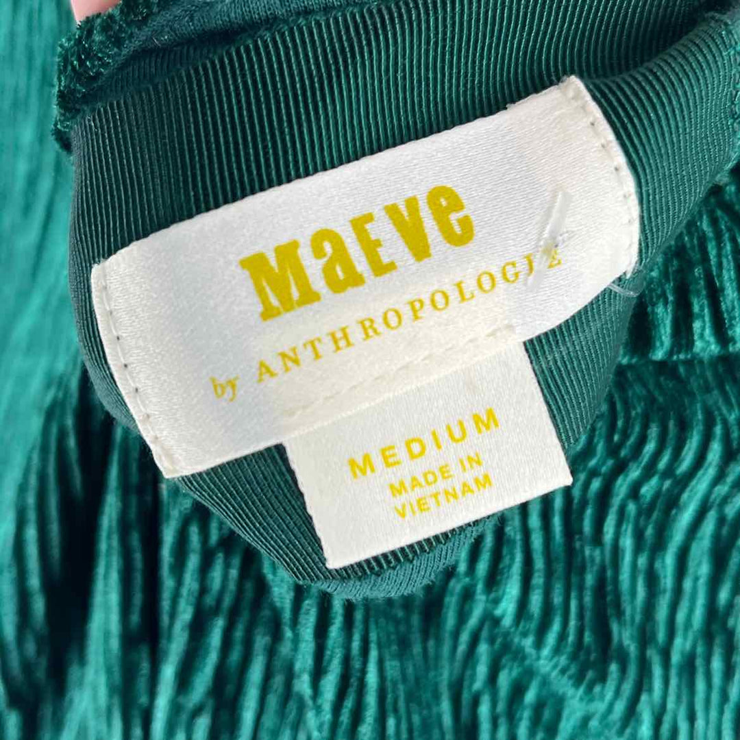 Size M MAEVE Green Dress