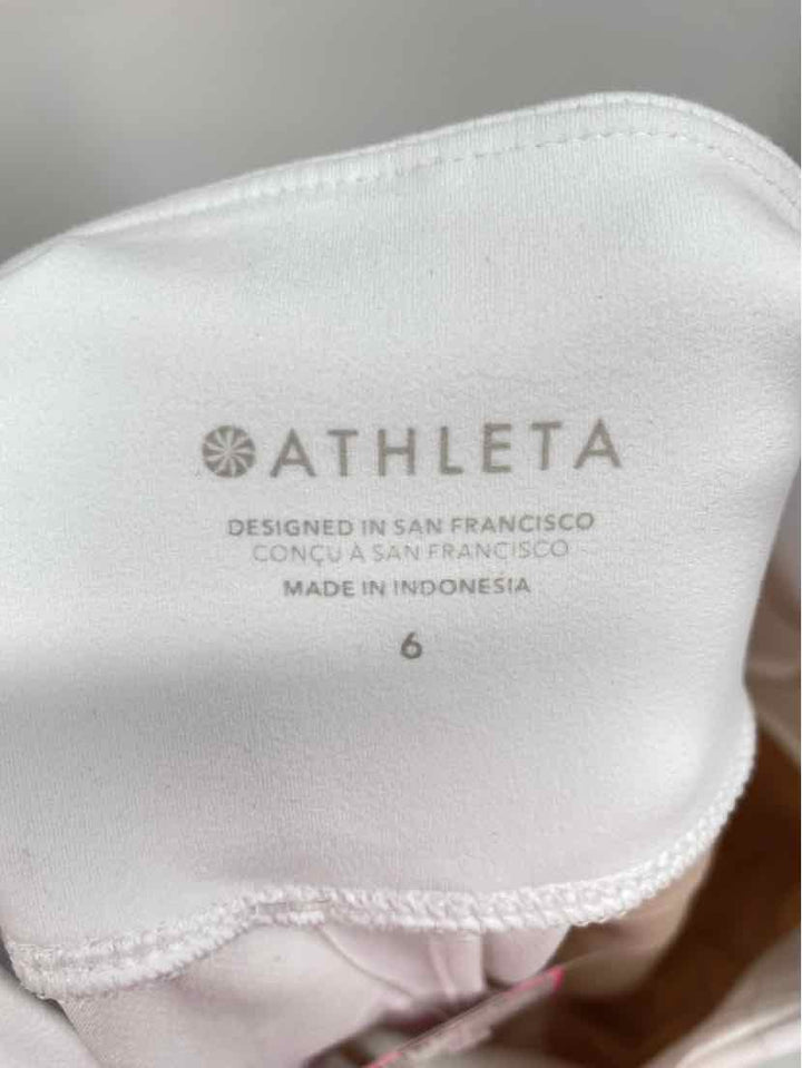 Size 6 Athleta White Pants