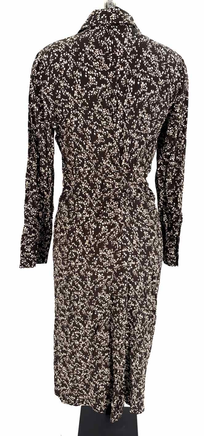 Size 6 MADEWELL Brown Dress