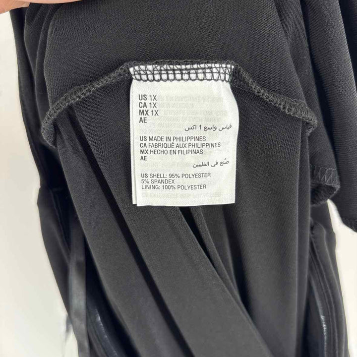 Size 1X INC Black Romper