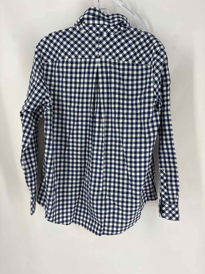 Size 12 Vineyard Vines Blue Print Shirt