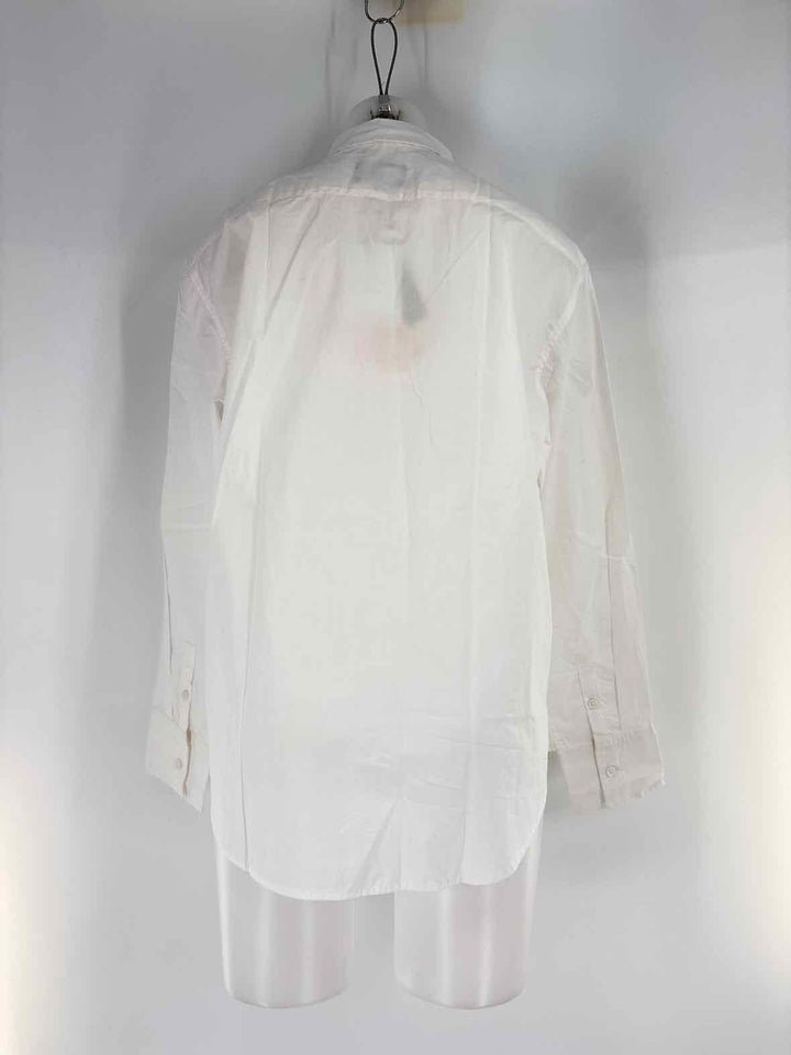Size 12 J Crew White Shirt