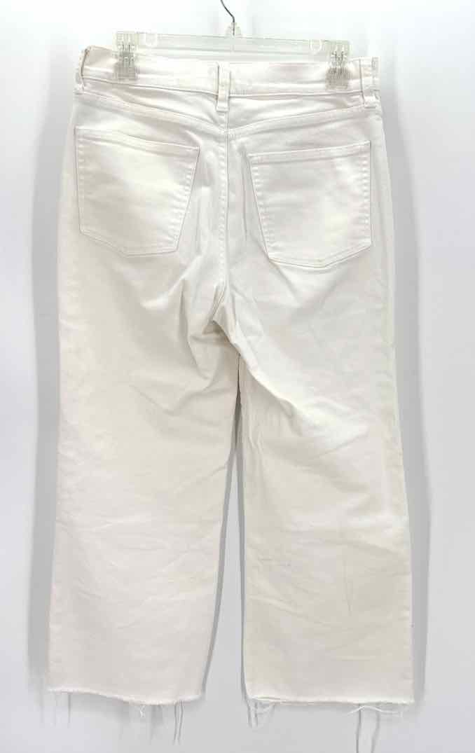 Size 28 J Crew White Pants