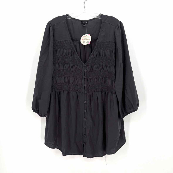 Size 2X Torrid Charcoal Shirt