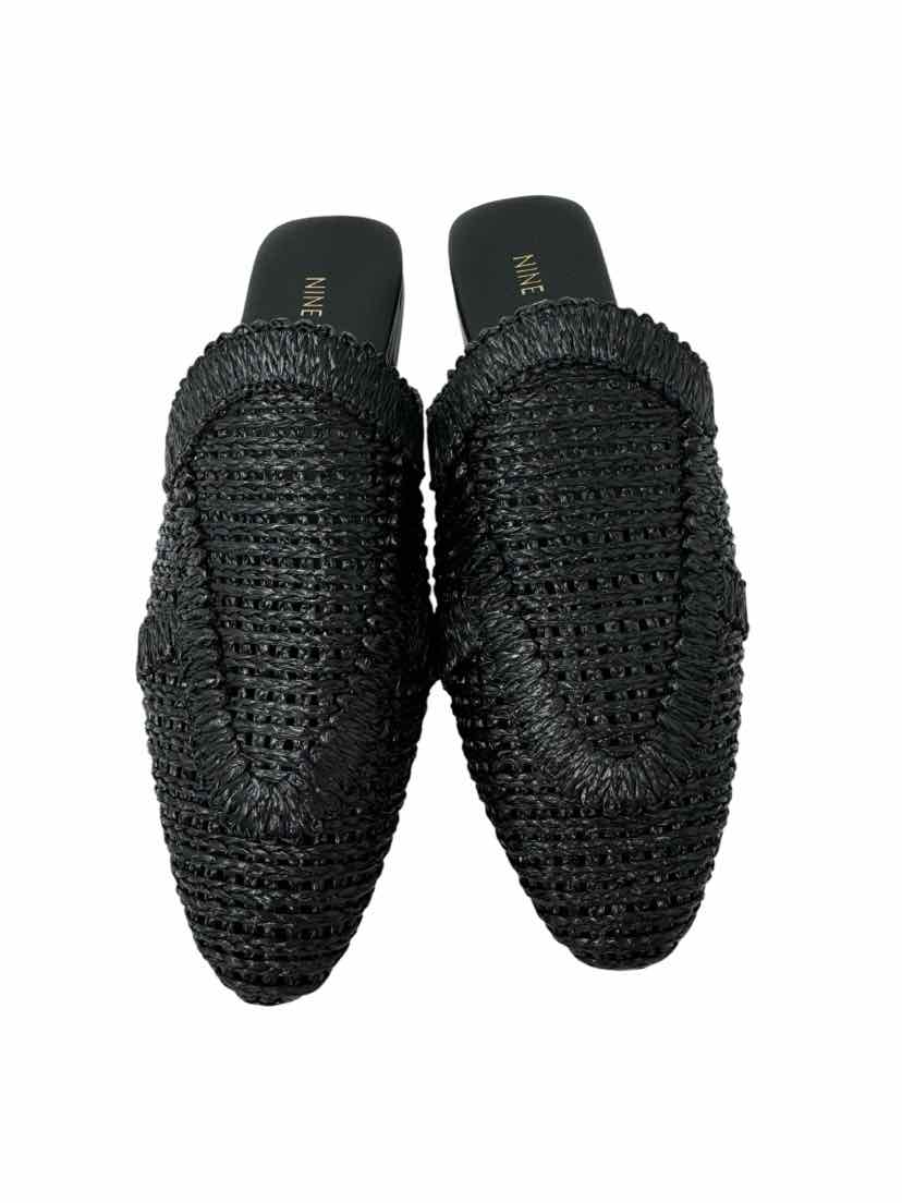 Shoe Size 8.5 Nine West Black Mules