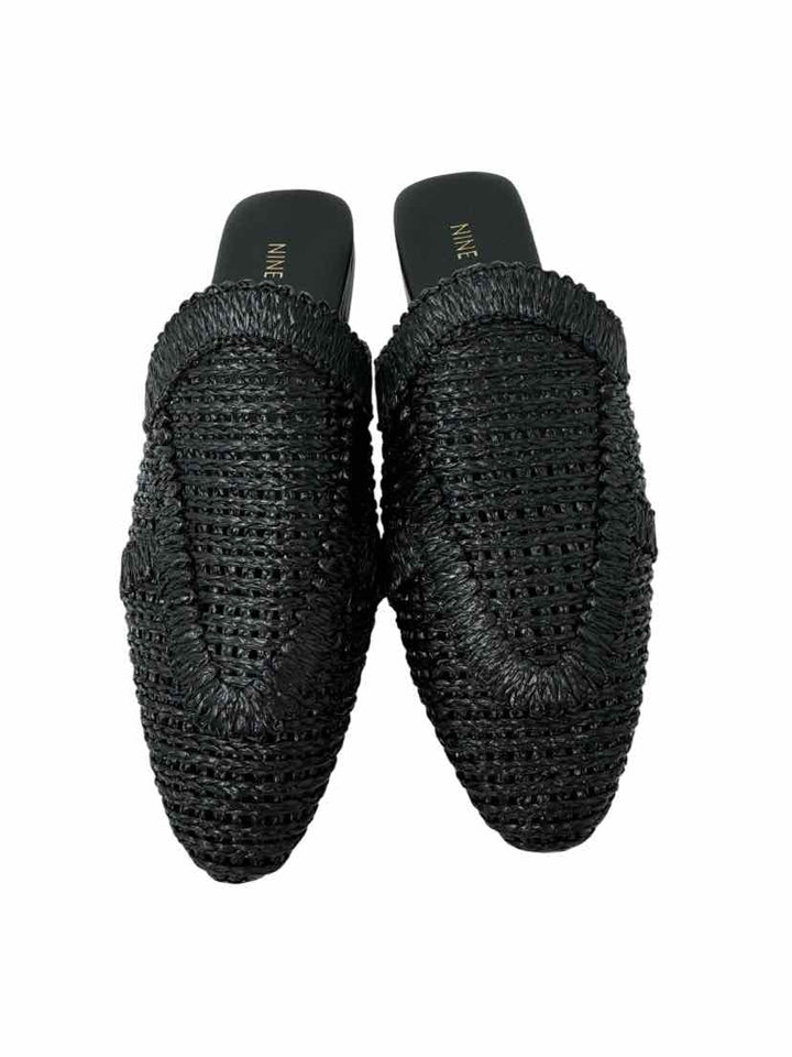 Shoe Size 8.5 Nine West Black Mules