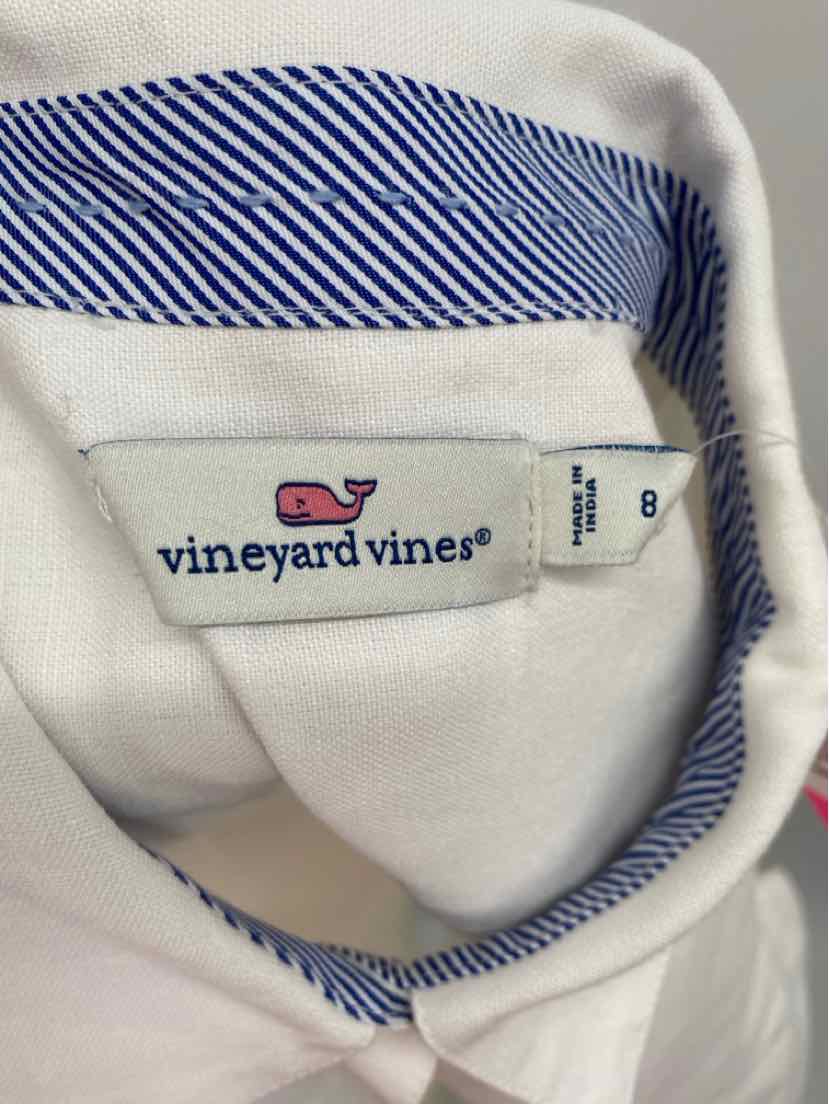 Size 8 Vineyard Vines White Dress