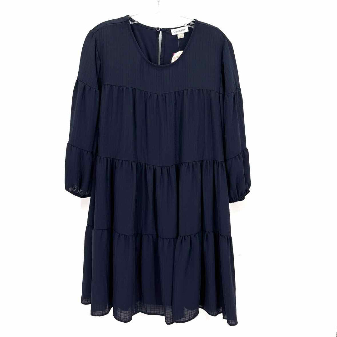 Size 14 Calvin Klein Navy Dress