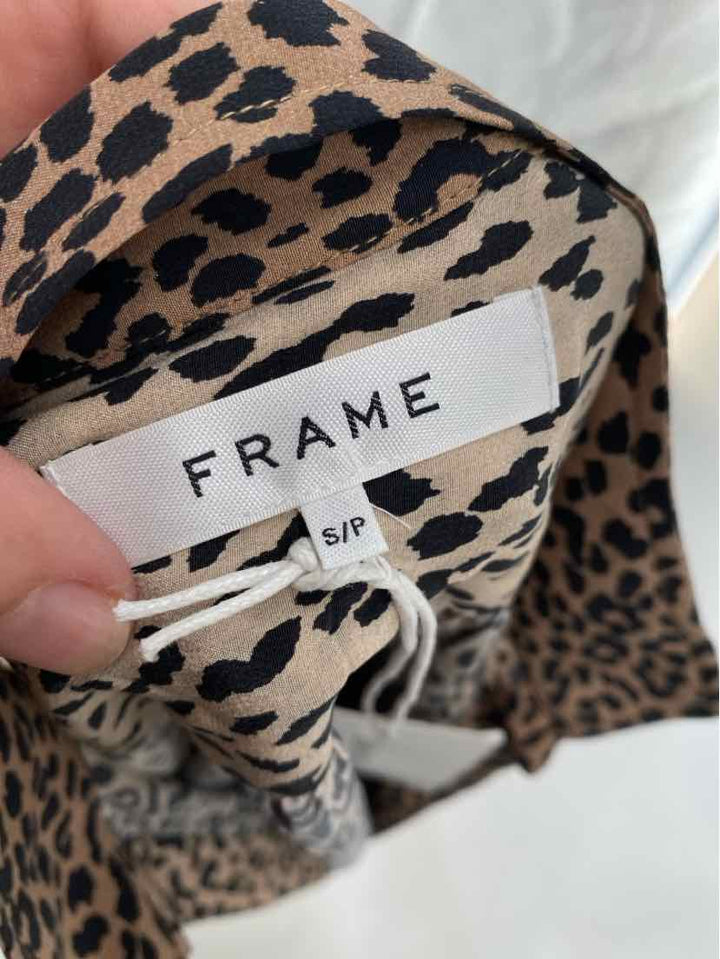 Size S FRAME Tan Luxury - Shirt
