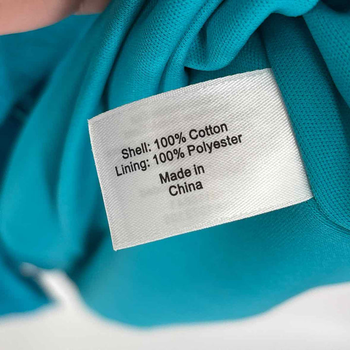 Size 18/20 LANE BRYANT Teal Cotton Dress
