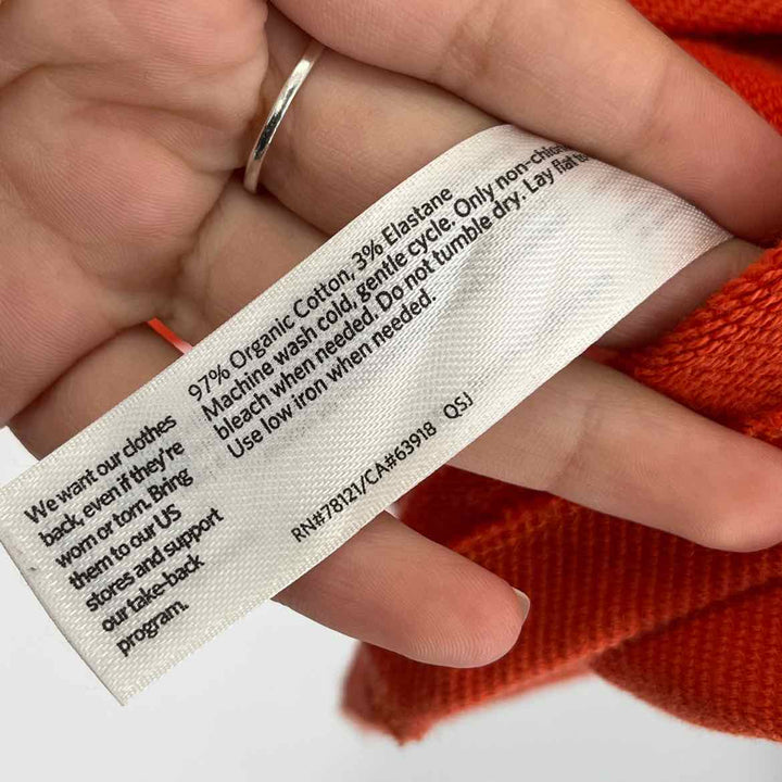 Size 2X Eileen Fisher Orange Shirt