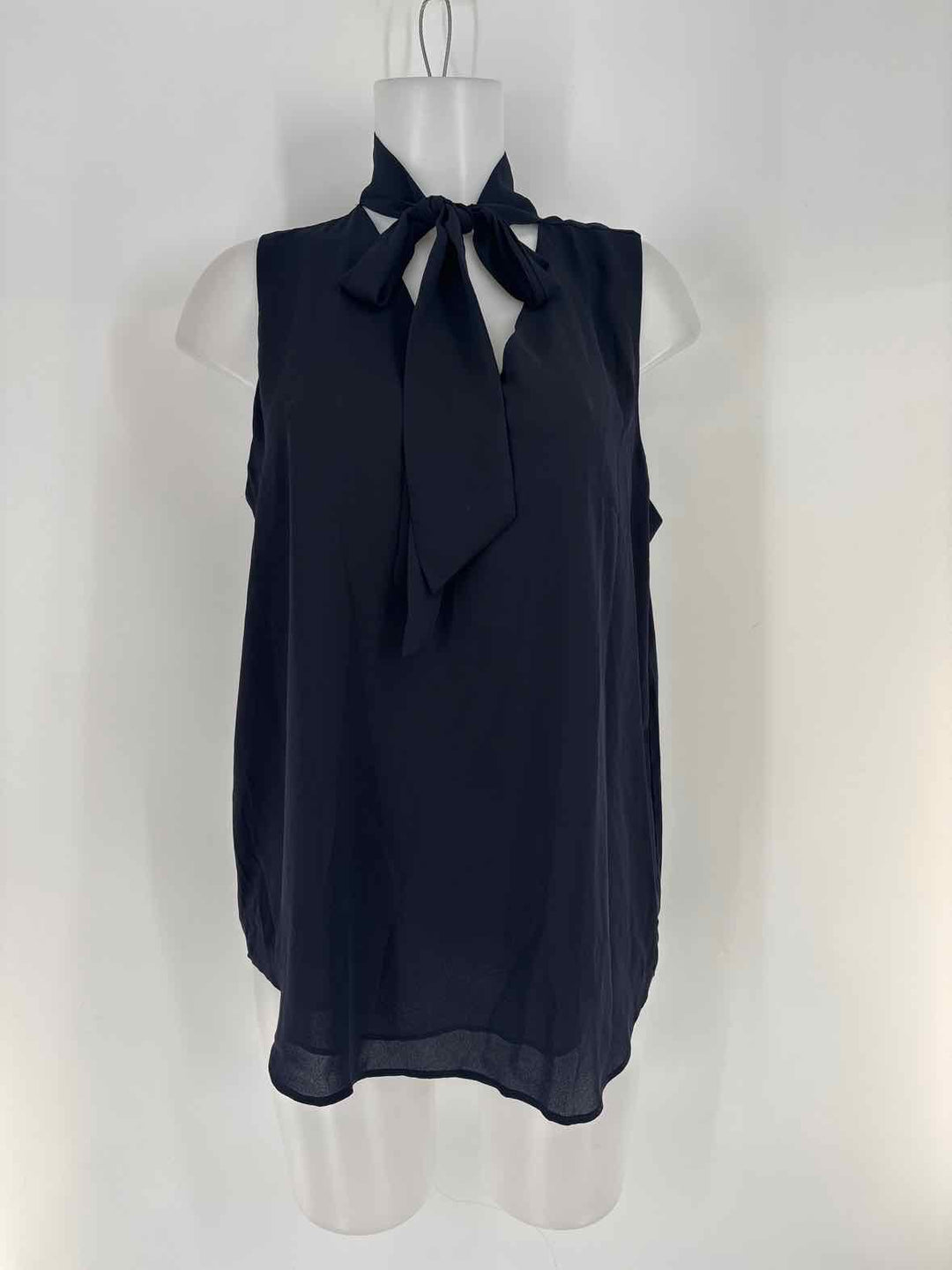 Size L Ann Taylor Navy Shirt