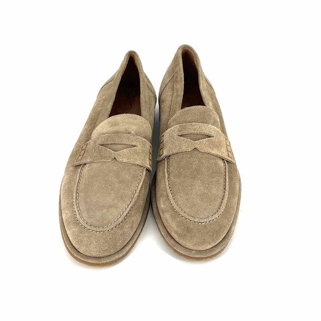 Shoe Size 8 Sam Edeleman Tan Suede Flats