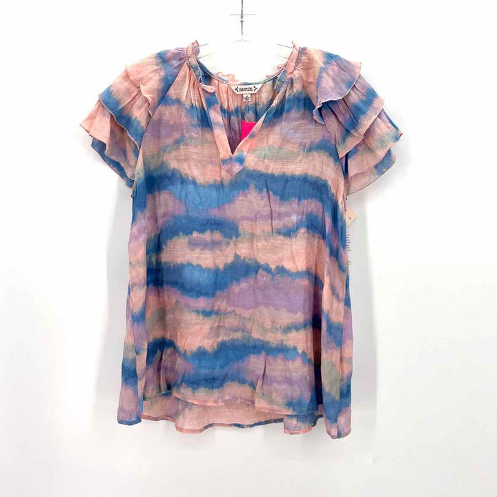 Size M NANETTE LEPORE Multi-Color Shirt