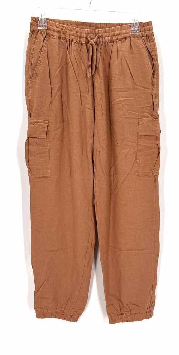 Size L Tan Linen Pants