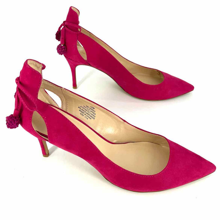 Shoe Size 12 Nine West Fuschia Heels