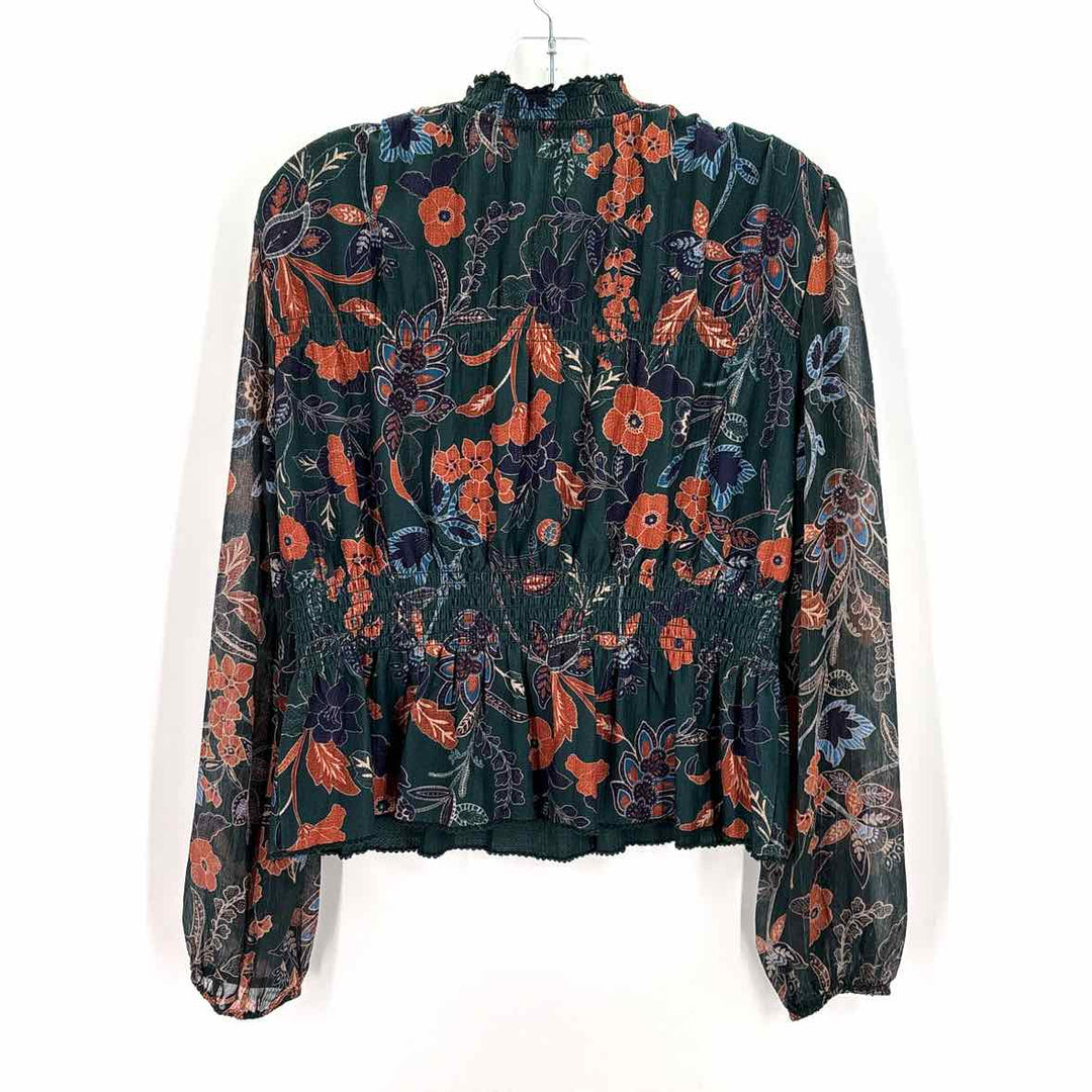 Size L CURRENT AIR Forest Green Shirt