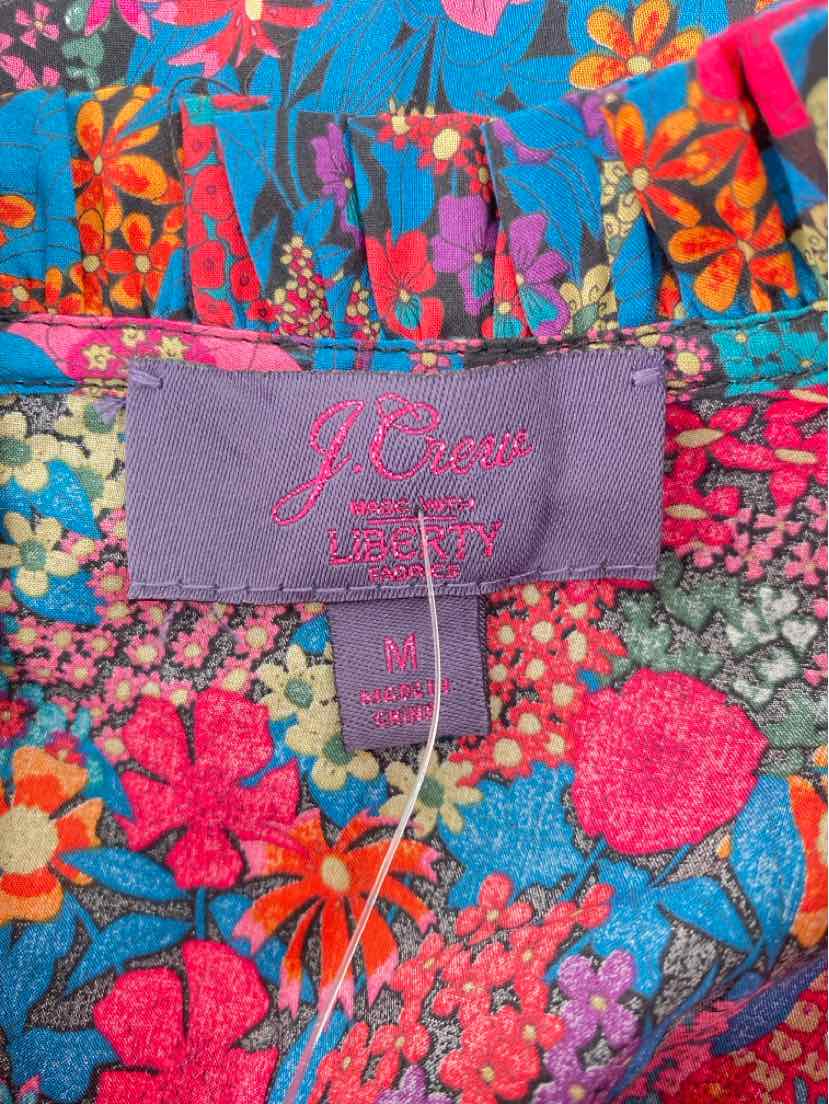 Size M J Crew Multi-Color Shirt