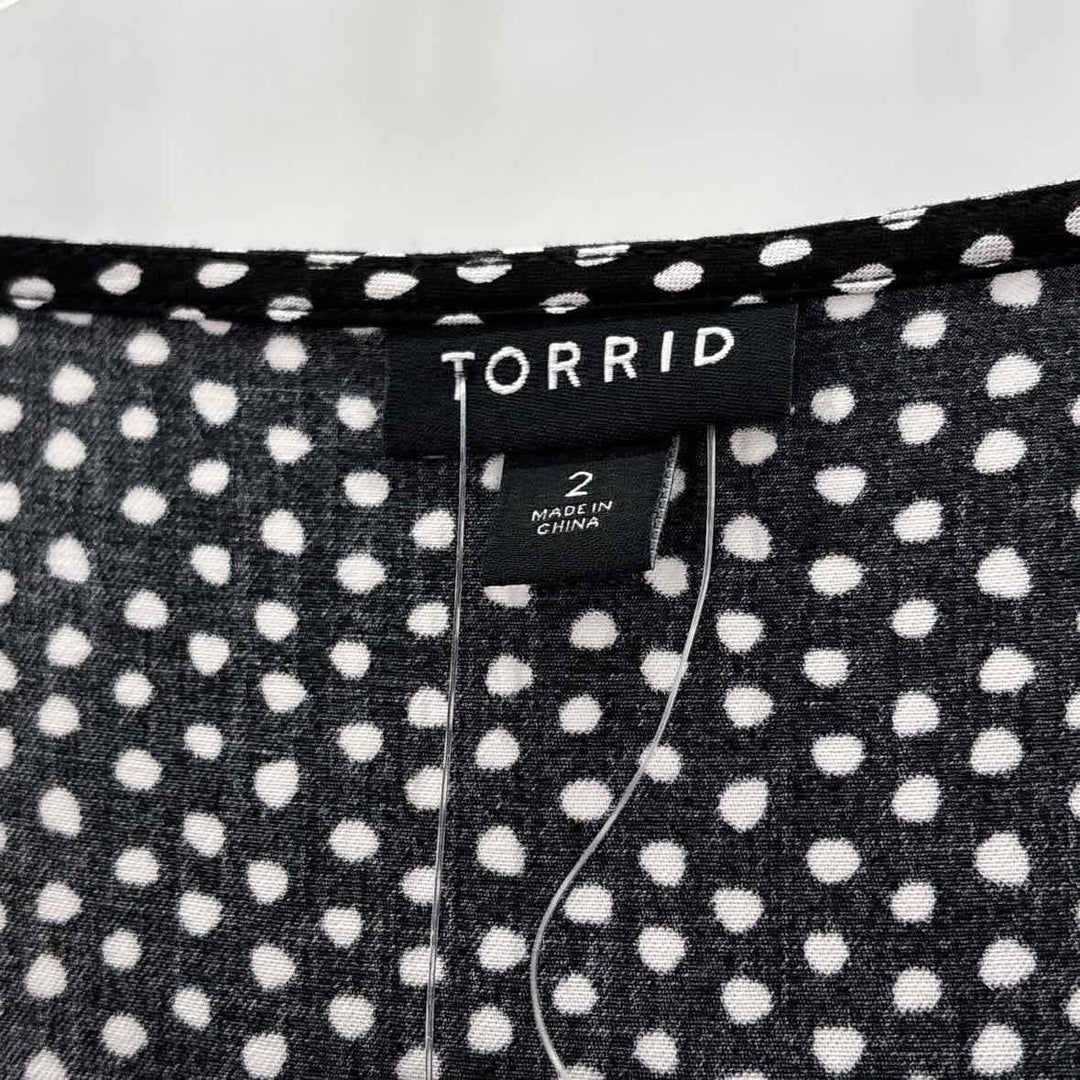 Size 2 Torrid Black Dress