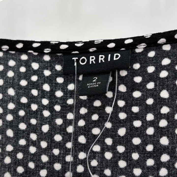 Size 2 Torrid Black Dress