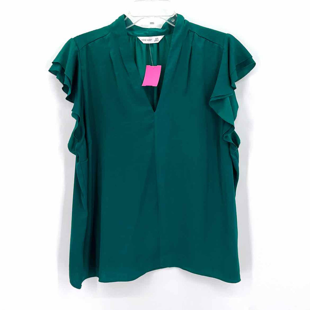Size XXL Nine West Green Shirt