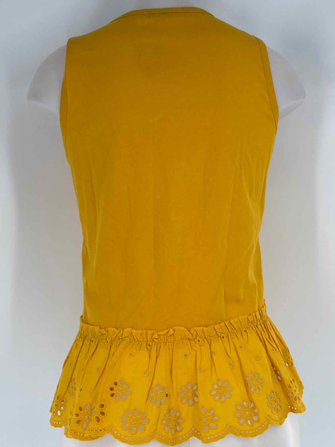 Size XS J Crew Yellow Shirt