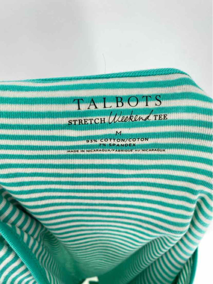 Size M Talbots Green Shirt