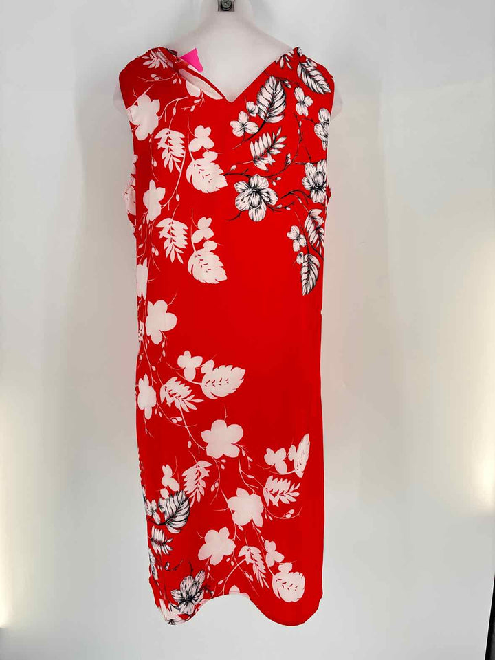 Size L Vince Camuto Red Dress