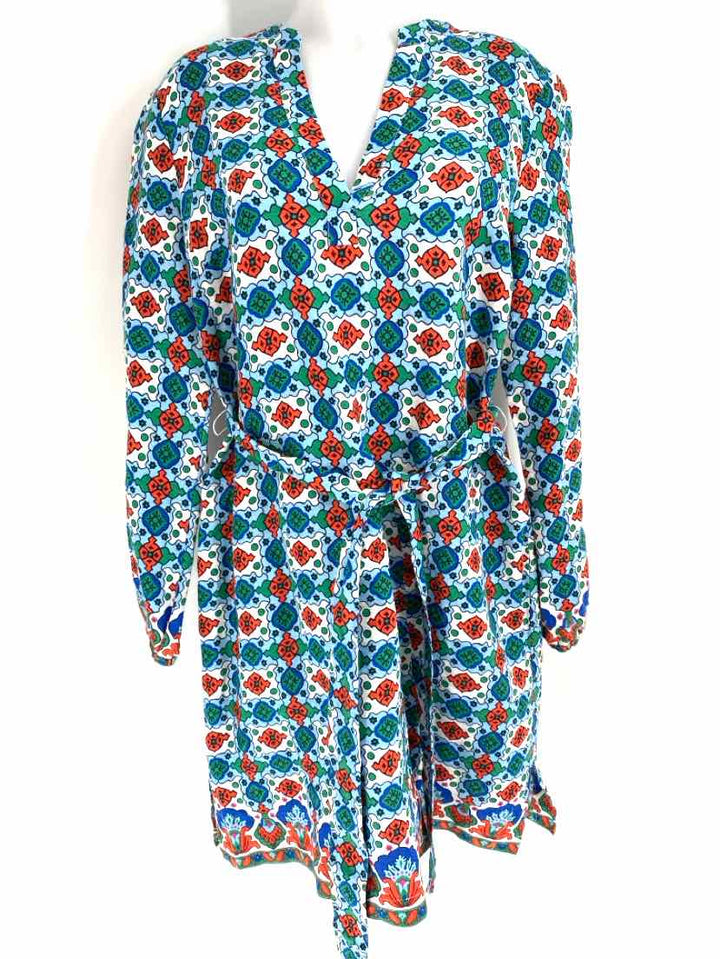 Size 10 Boden Green Linen Dress