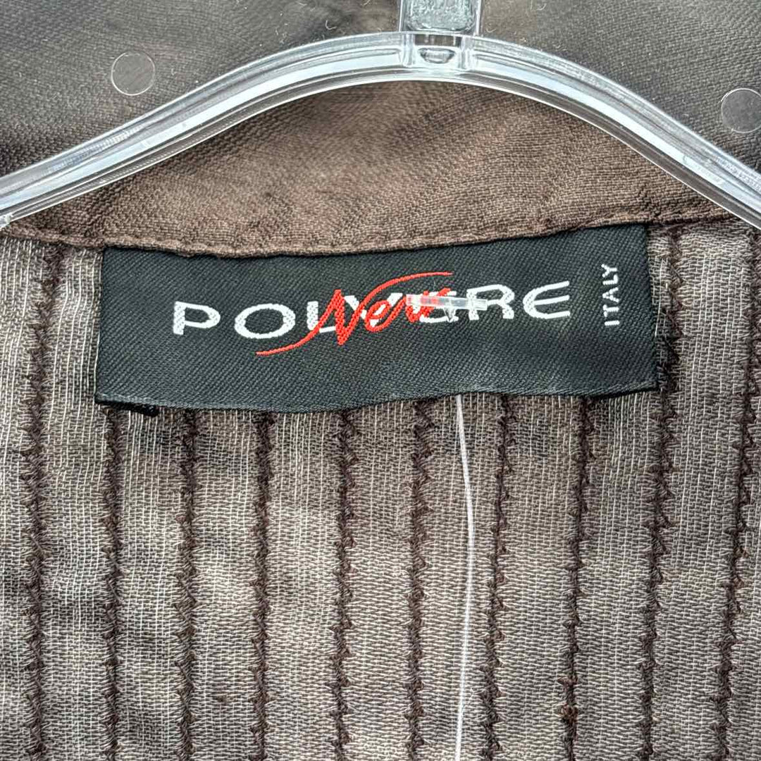 Size M Bronze Sateen Shirt
