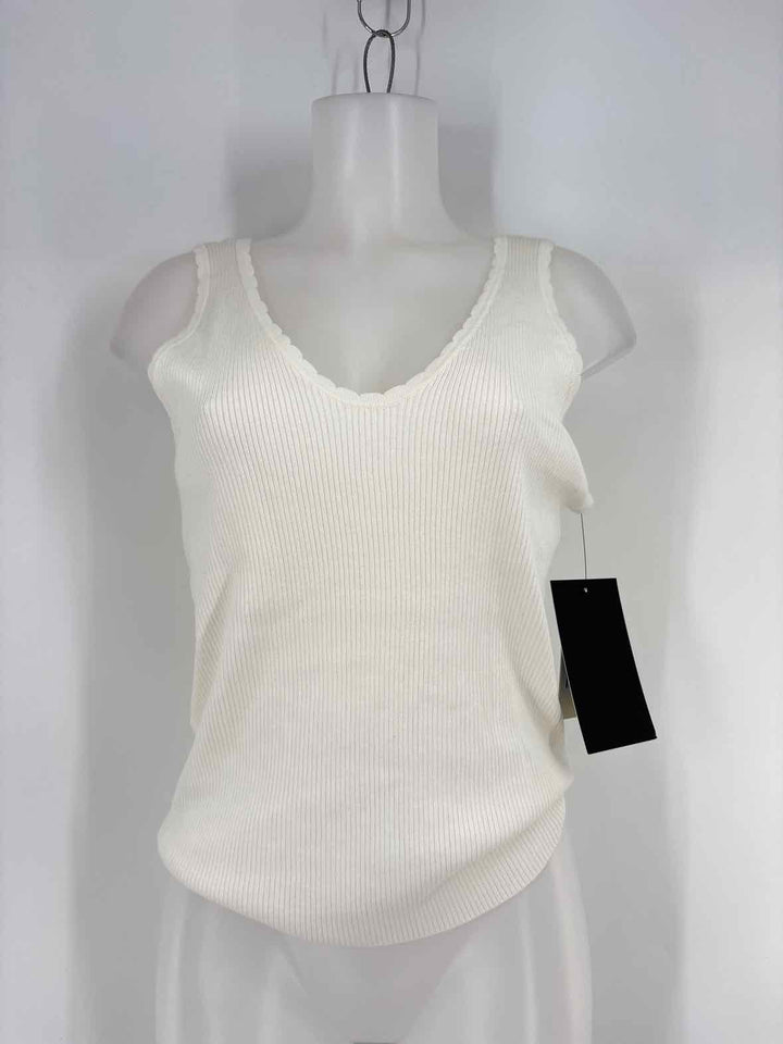 Size XL TUCKERNUCK Ivory Knit Shirt