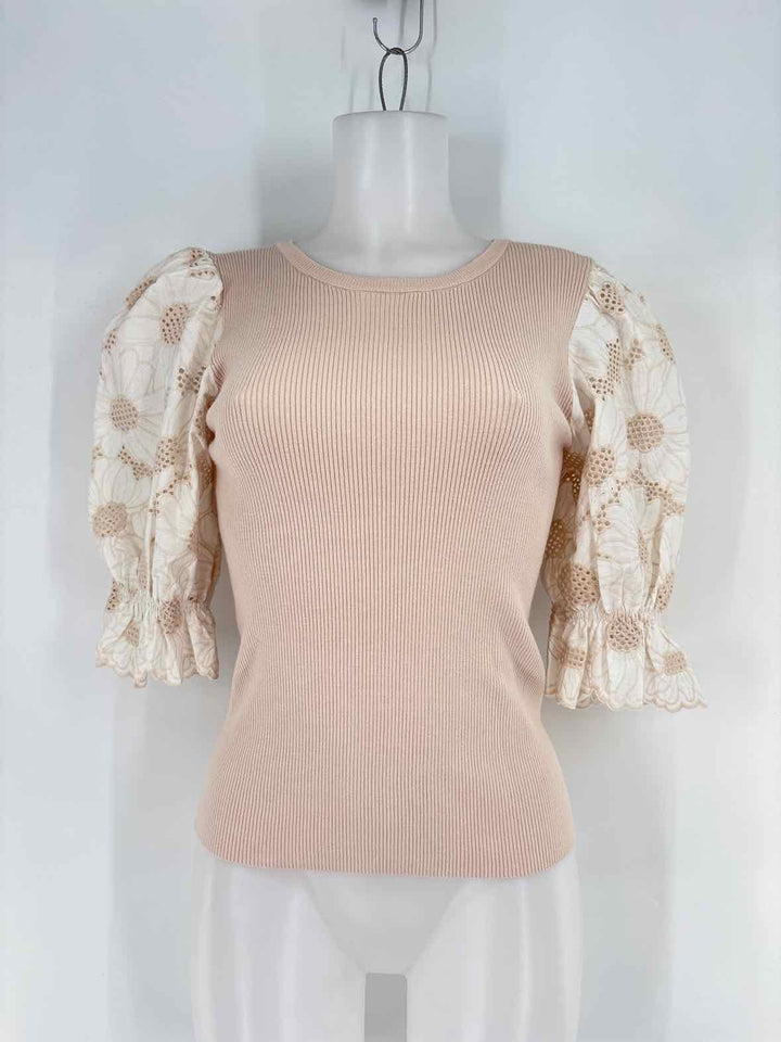 Size M ELIE TAHARI Pink Shirt