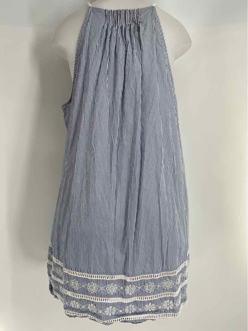 Size XL Vineyard Vines Navy Print Dress