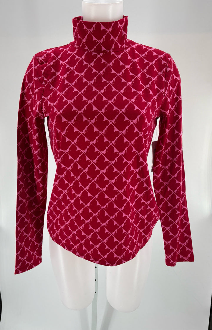 Size M MAEVE PINK PRINT Shirt
