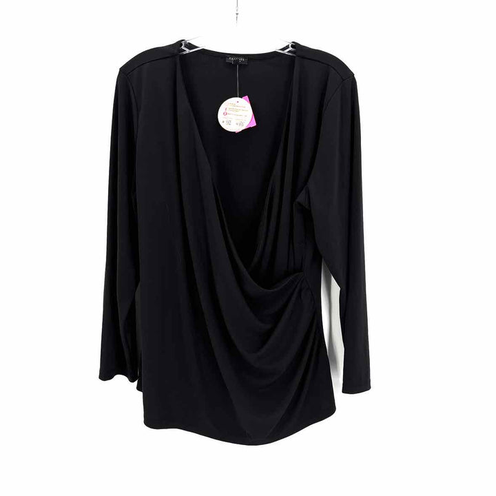 Size 2X Talbots Black Shirt