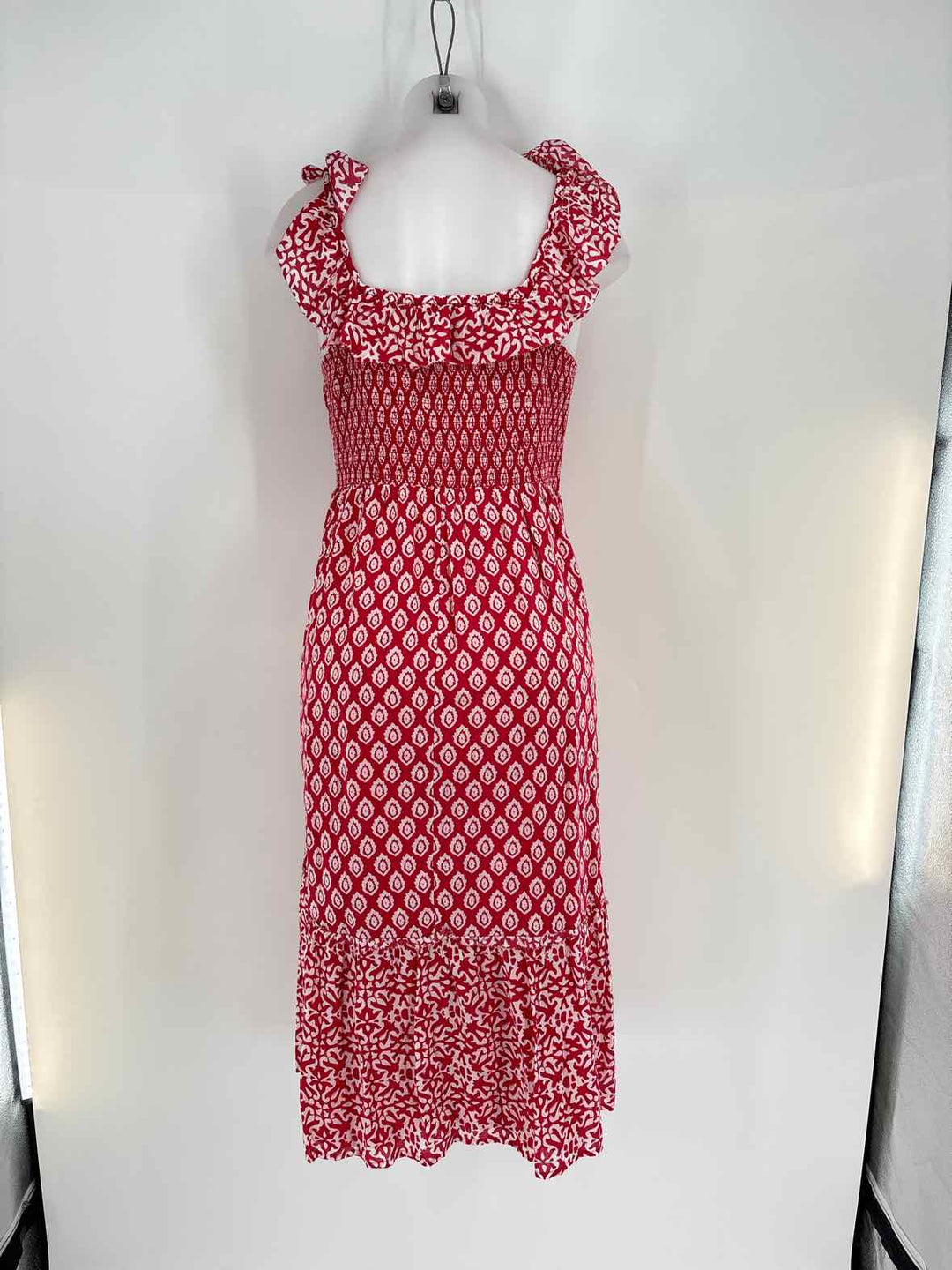 Size M Vineyard Vines Red Print Dress
