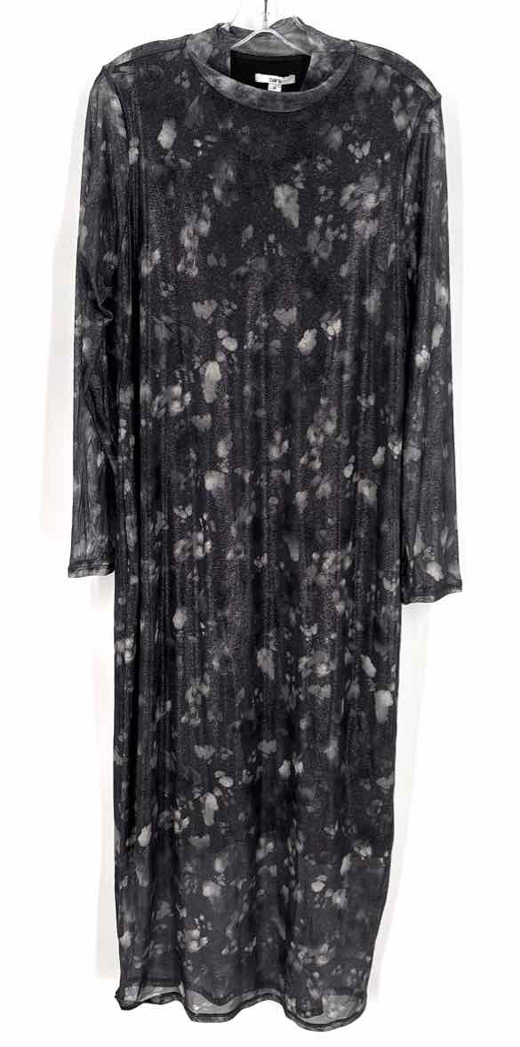 Size 1X BAR 111 Charcoal Mesh Skirt