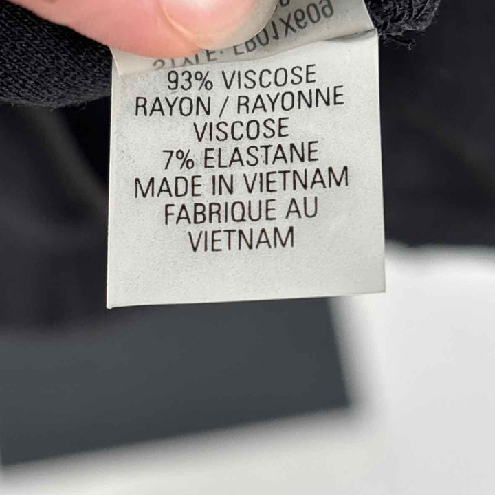 Size 14 TAHARI Black Knit Dress