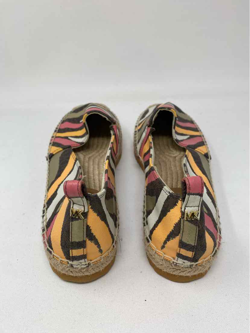 Shoe Size 10 Michael Kors Multi-Color Flats